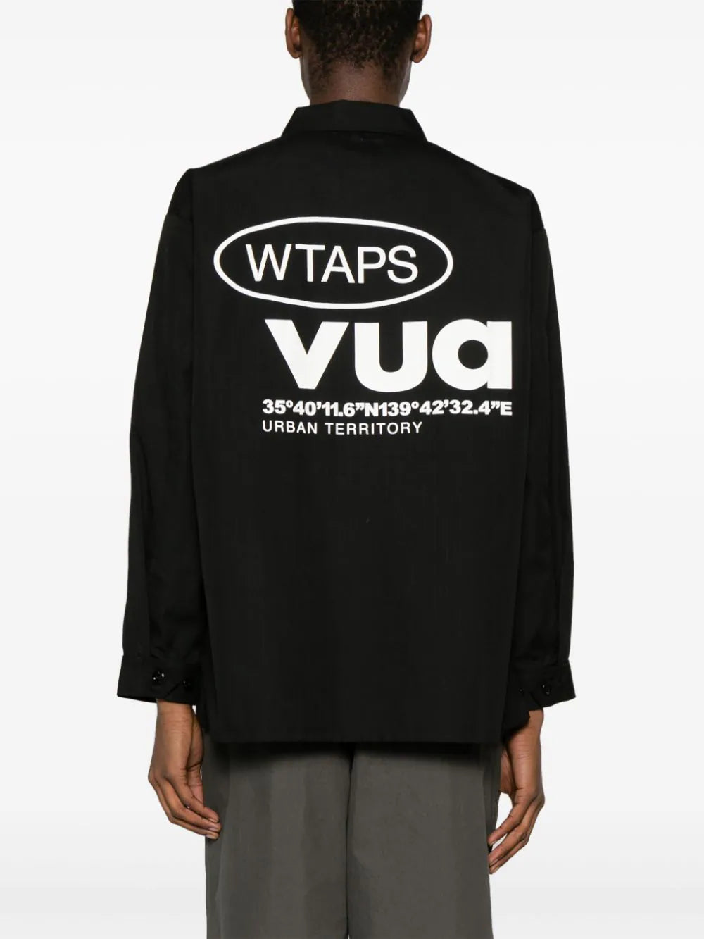 WTAPS  JMOD 02 logo-print shirt