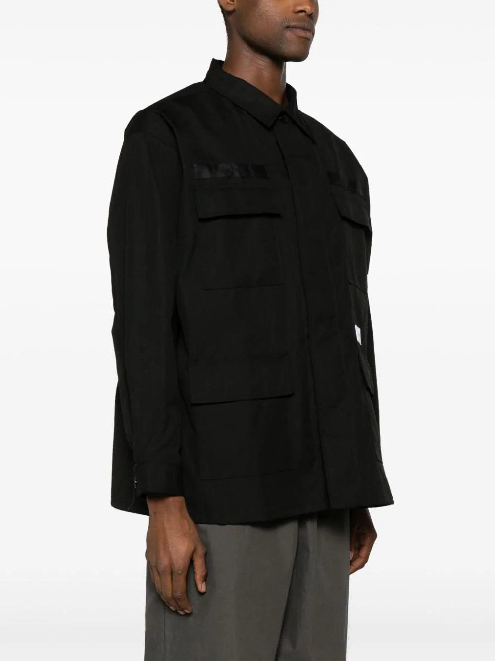 WTAPS  JMOD 02 logo-print shirt
