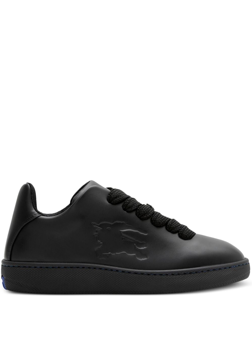 Burberry Box logo-embossed leather sneakers
