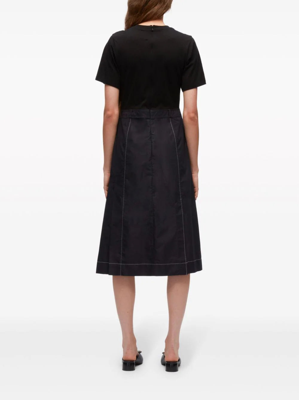 3.1 Phillip Lim  wrap-skirt short-sleeve midi dress