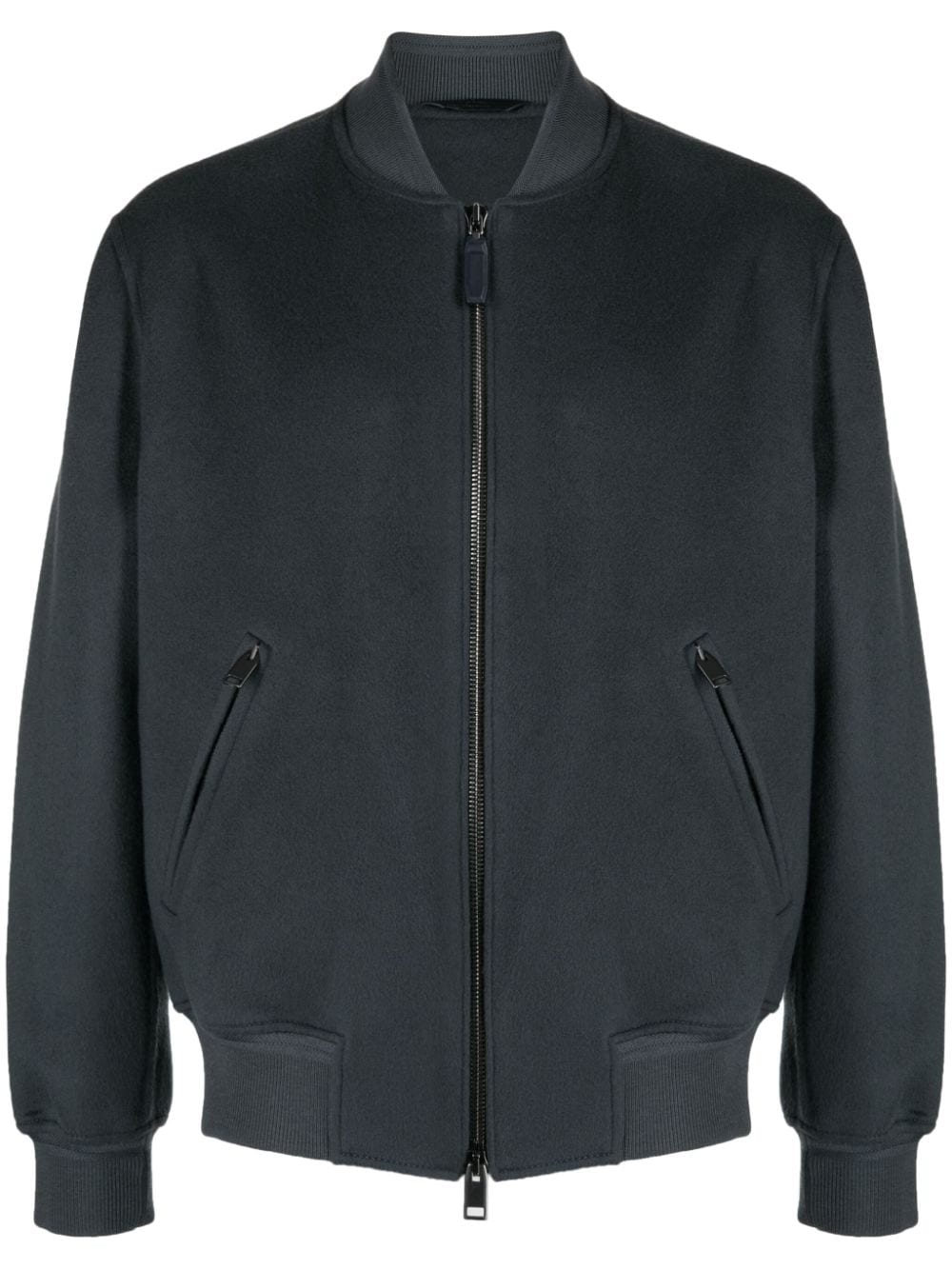 Brioni  two-way suede bomber jacket