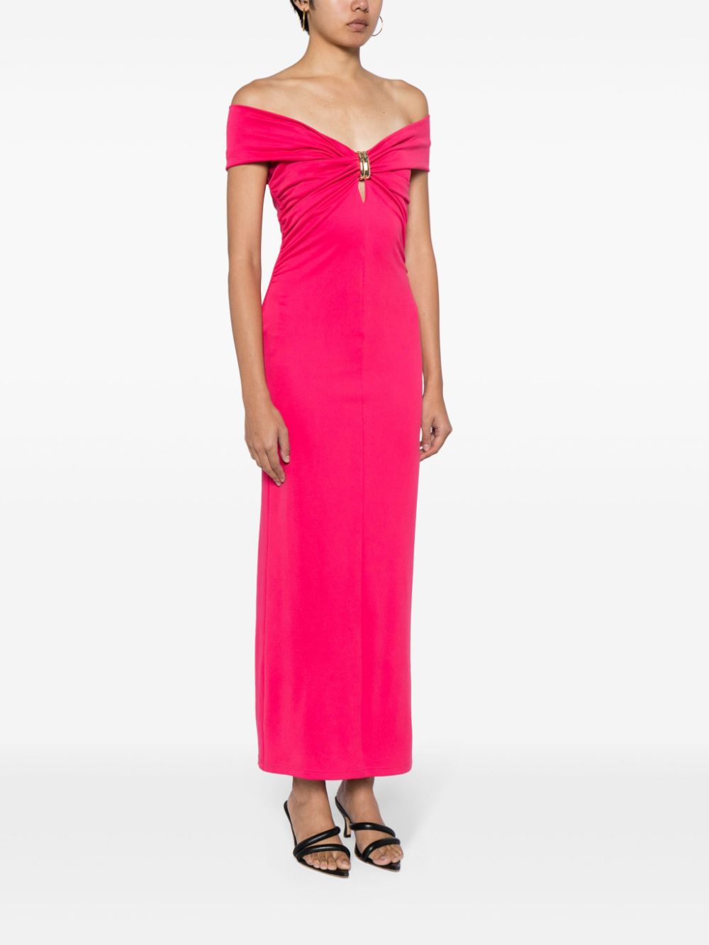 Acler  Alberton off-shoulder maxi dress