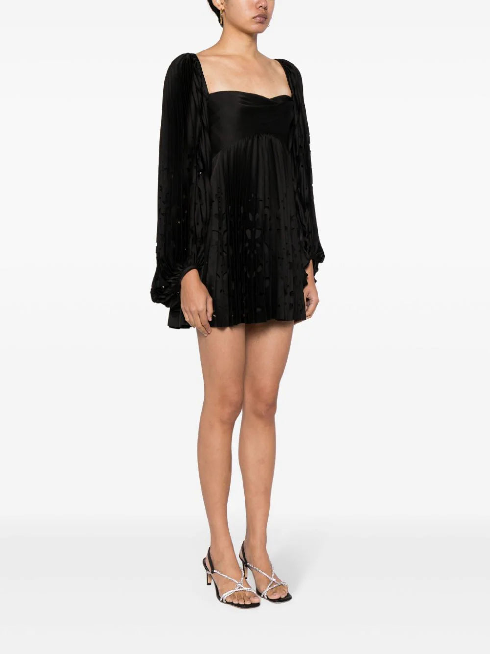 Acler  Barlow pleated minidress