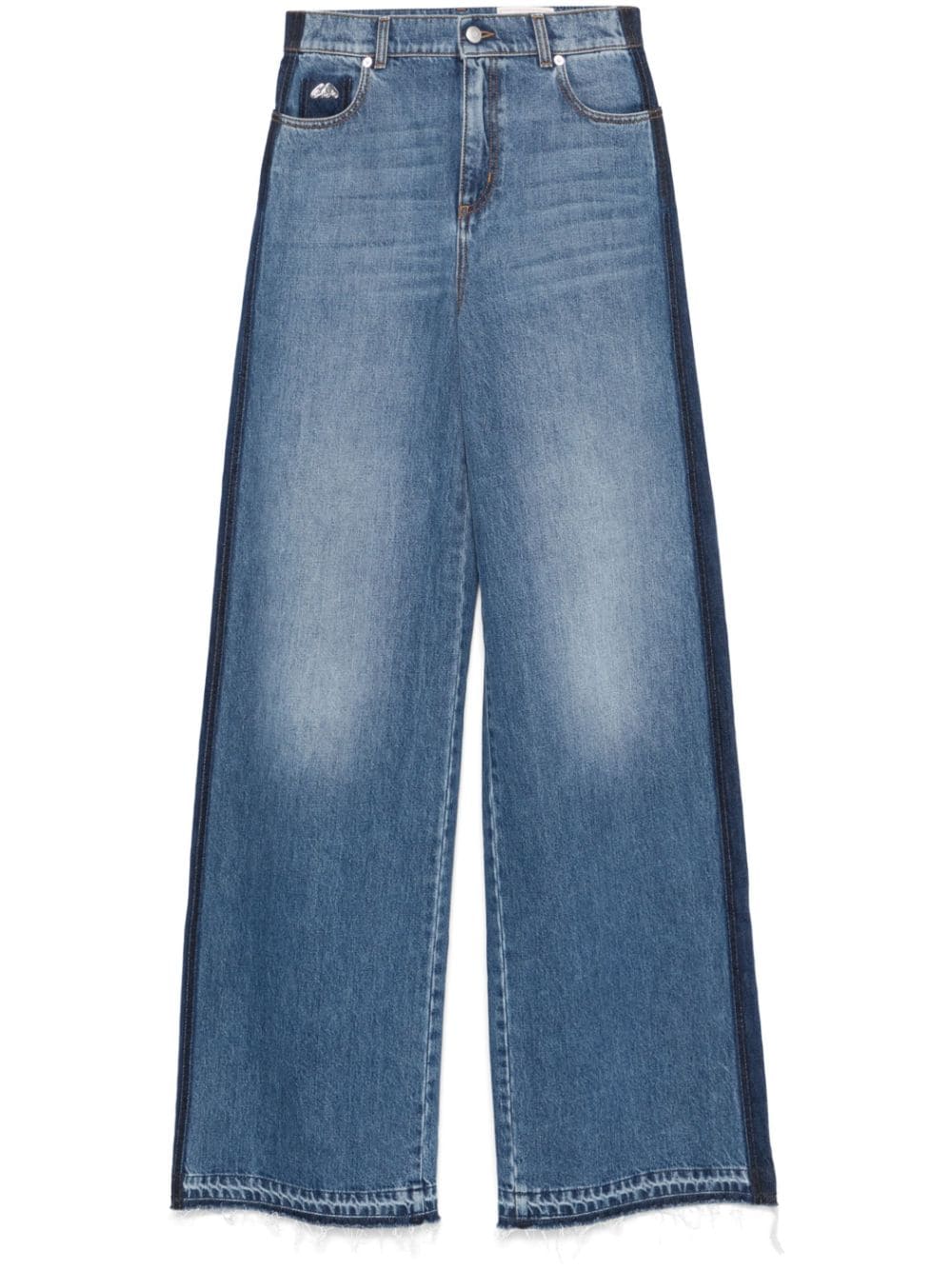 Alexander McQueen  logo-plaque jeans