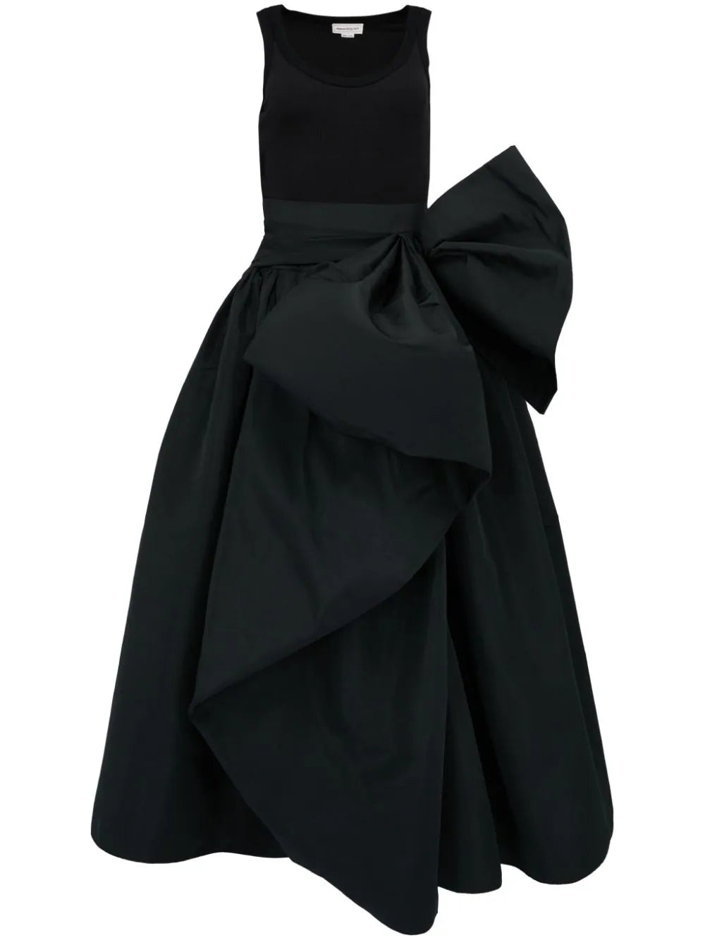 Alexander McQueen  Hybrid bow-detail midi dress