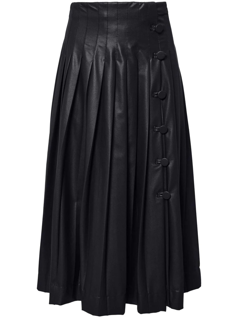Altuzarra  Tullius side-button pleated midi skirt