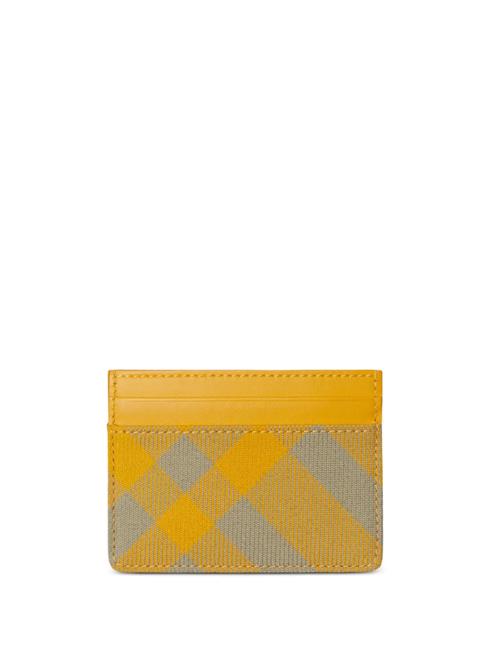 Burberry  checked leather cardholder