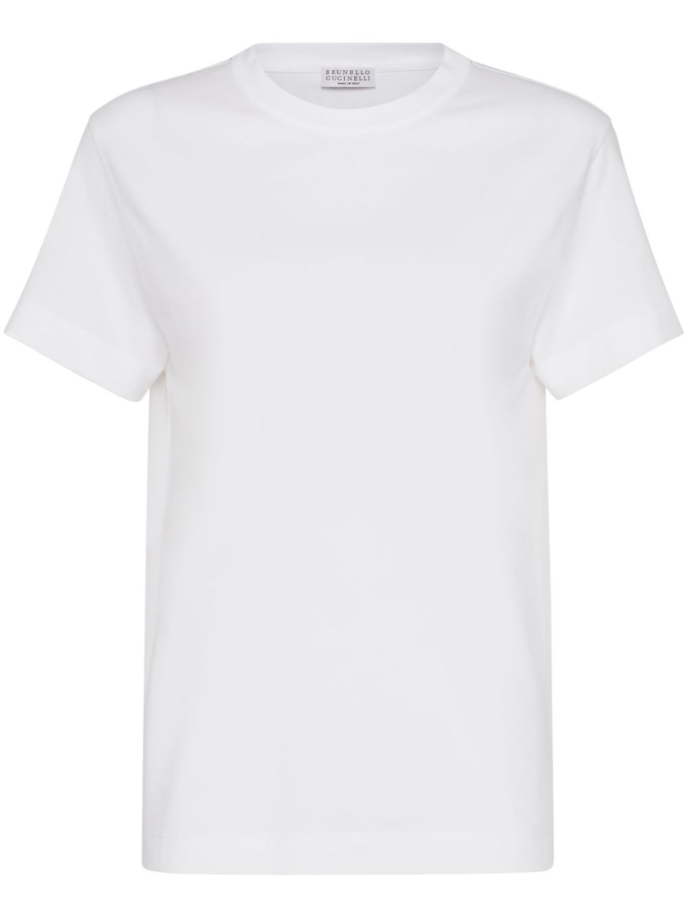 Brunello Cucinelli  Monili-trim cotton T-shirt