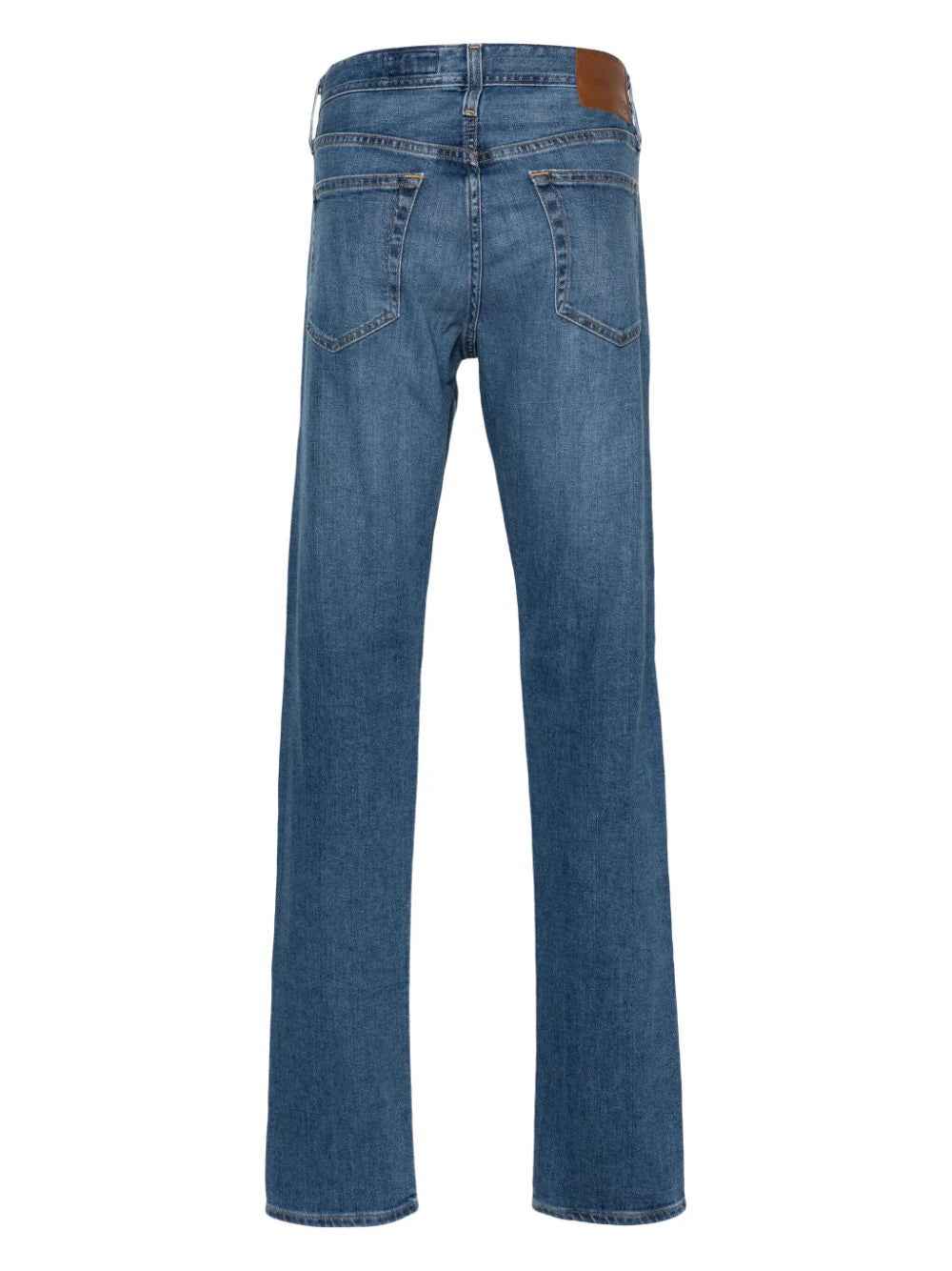 AG Jeans  Tellis logo-patch straight-leg jeans