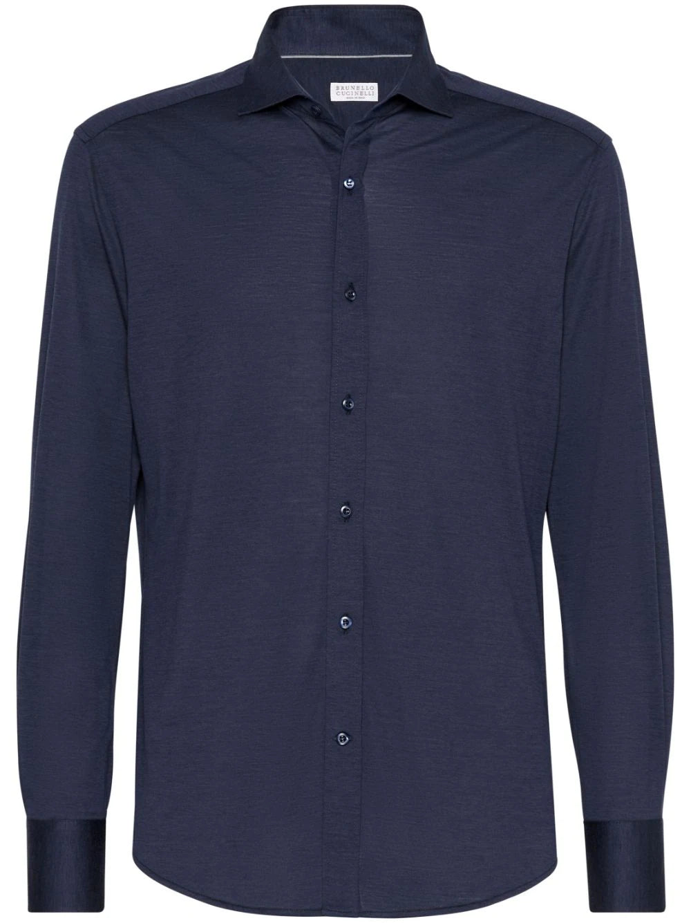 Brunello Cucinelli  silk-cotton jersey shirt