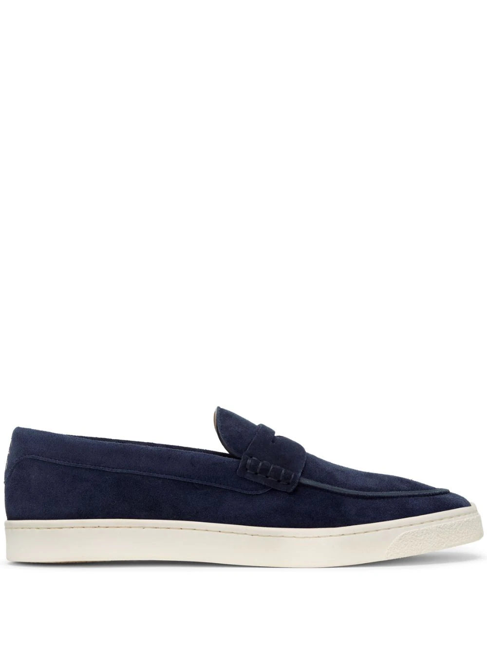 Brunello Cucinelli  suede penny loafers