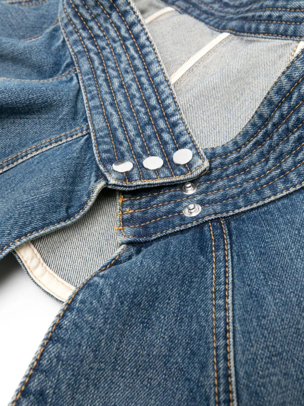 Alaïa  A-line denim miniskirt