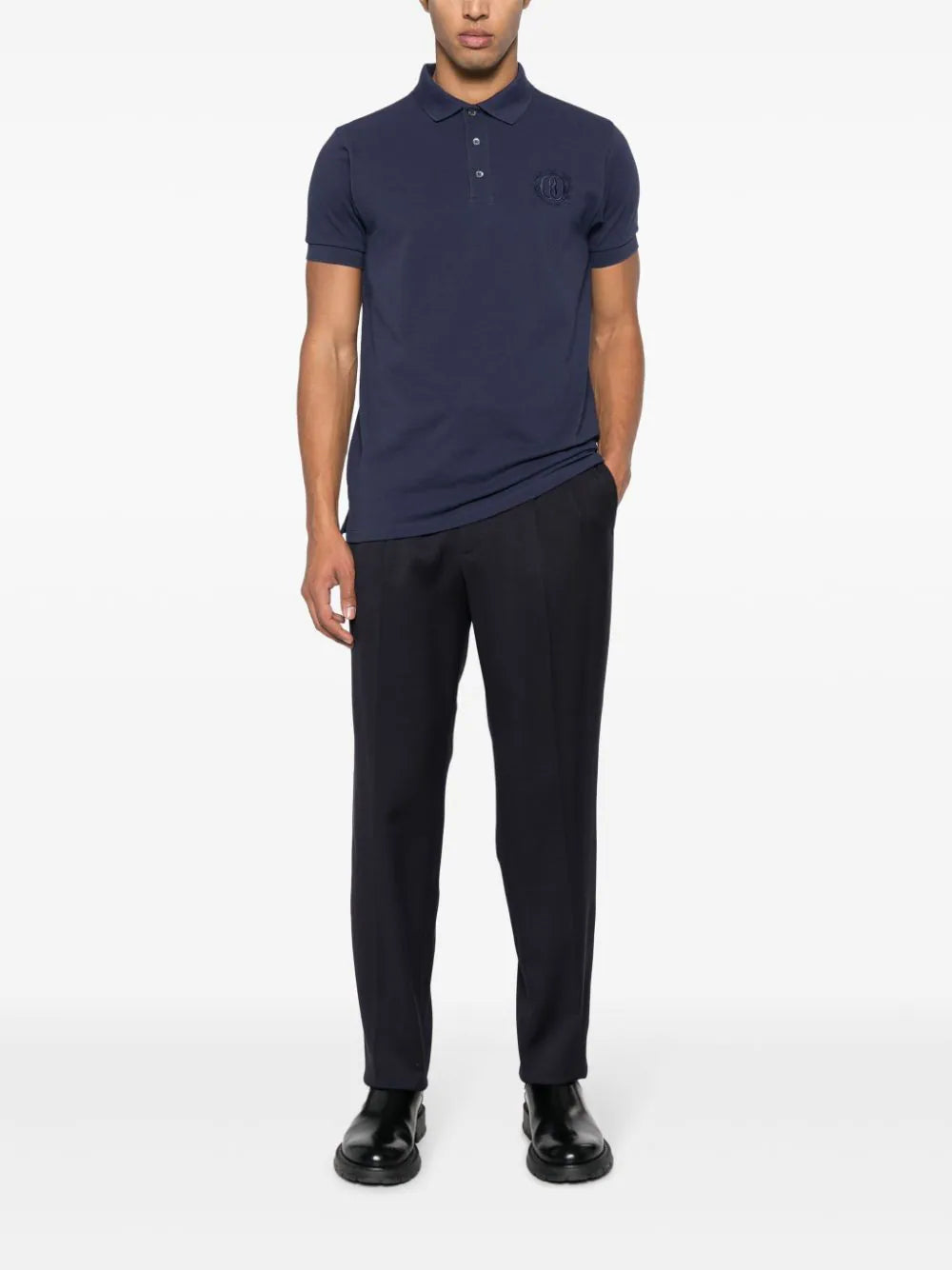 Bally logo-embroidered polo shirt