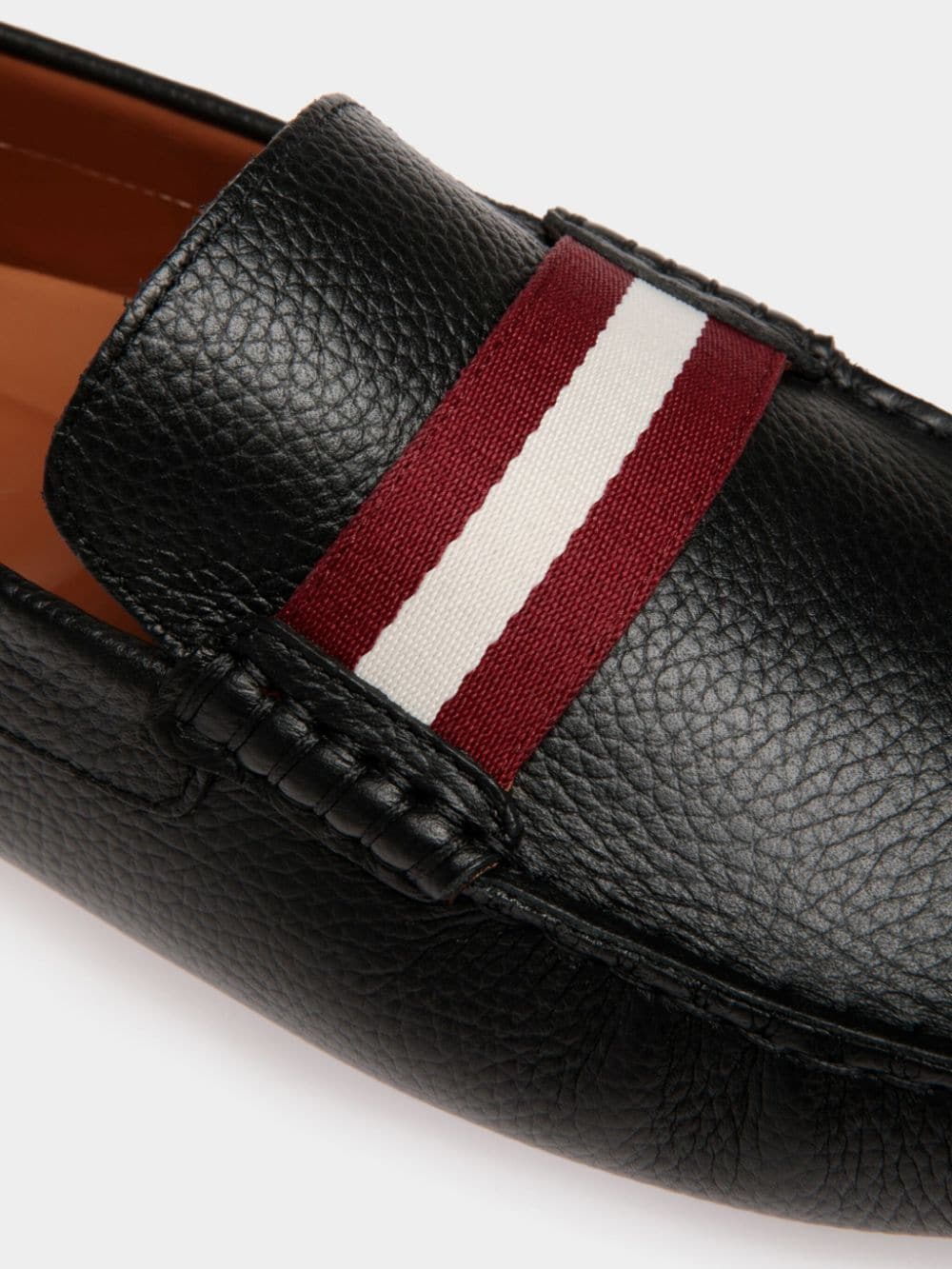 Bally logo-print leather loafers - Image 4