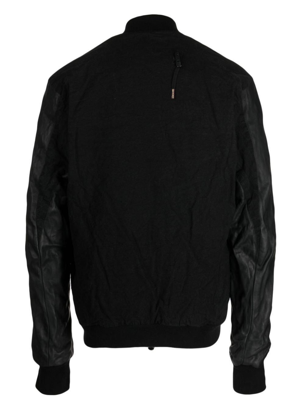 Boris Bidjan Saberi  collarless zipped lightweight jacket