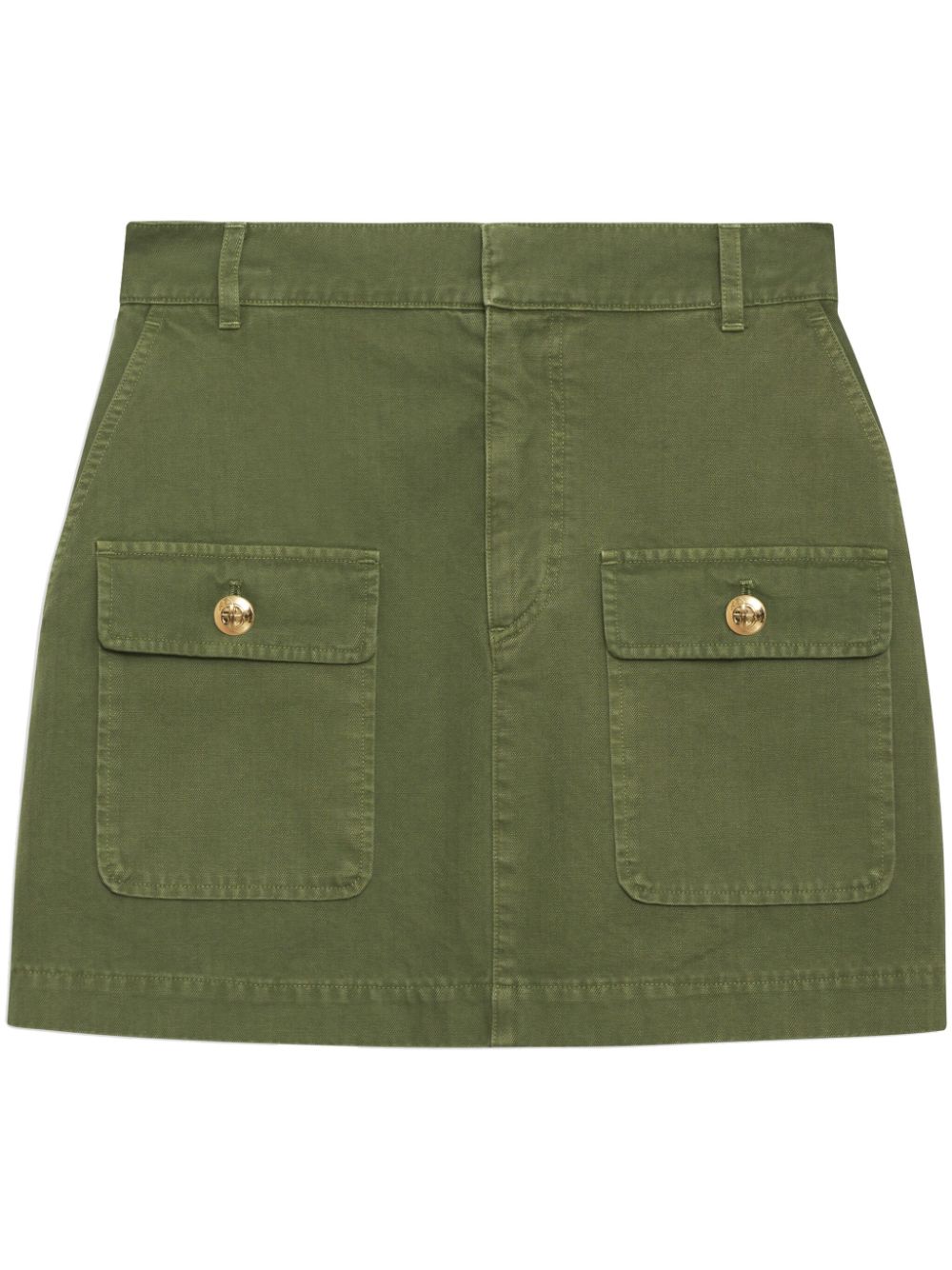 ANINE BING  Aliza cotton miniskirt