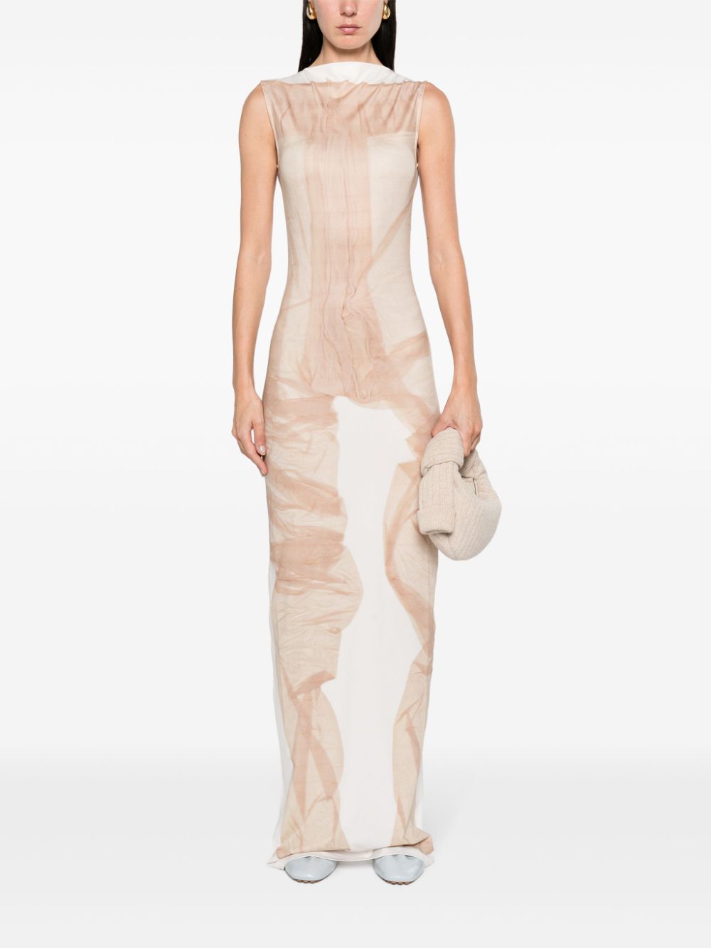 Acne Studios  mock-neck maxi dress