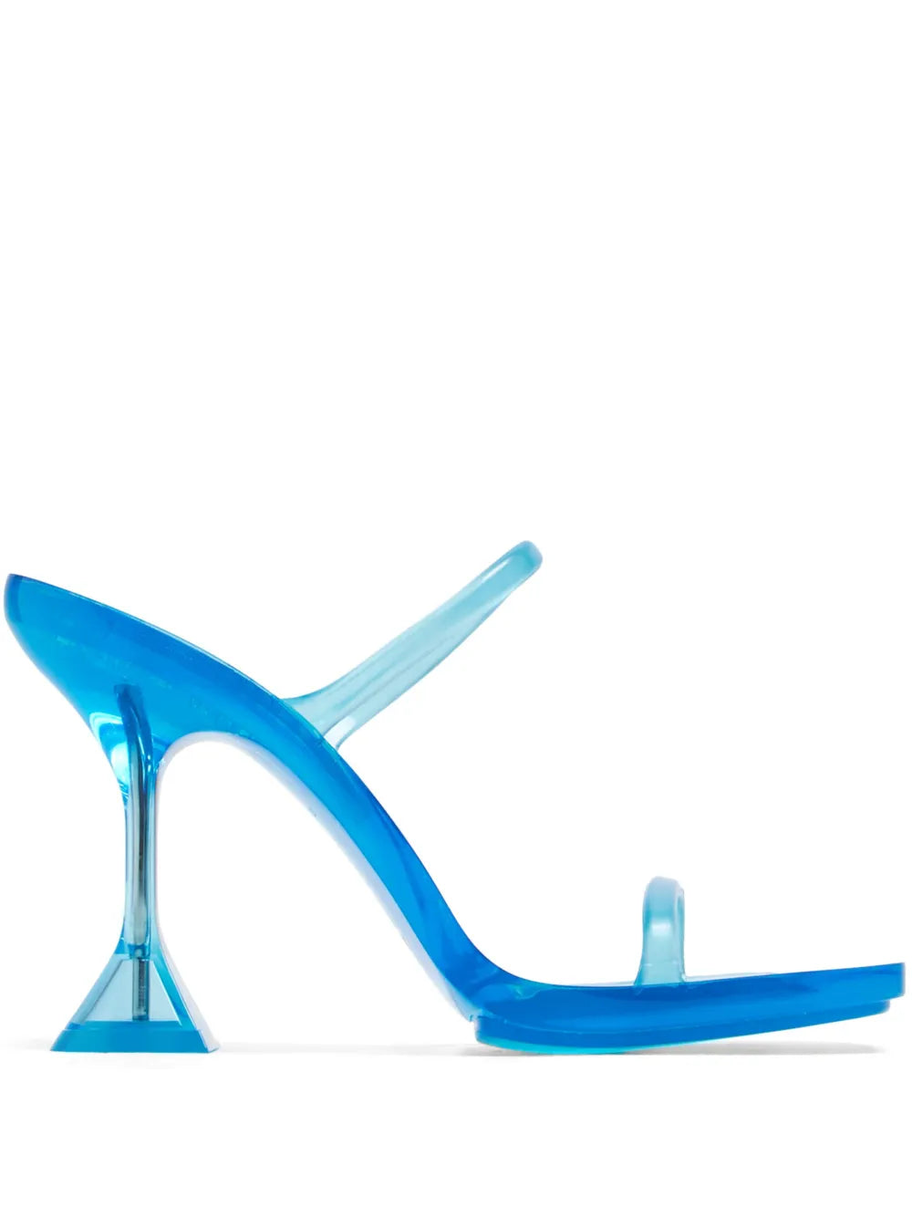 Amina Muaddi  Brito 95mm translucent mules