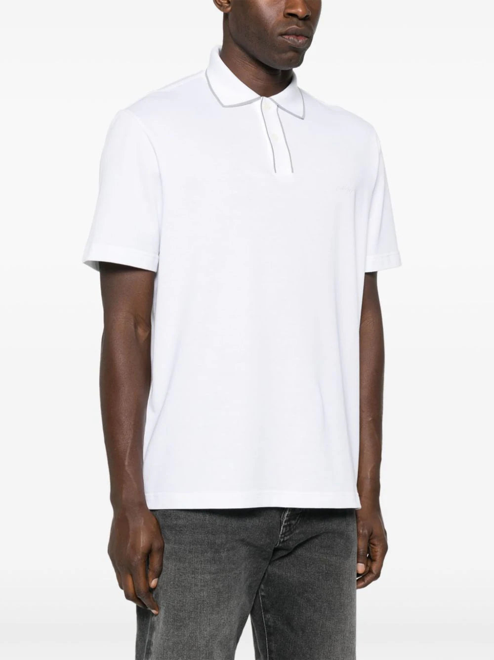 Brioni  cotton polo shirt