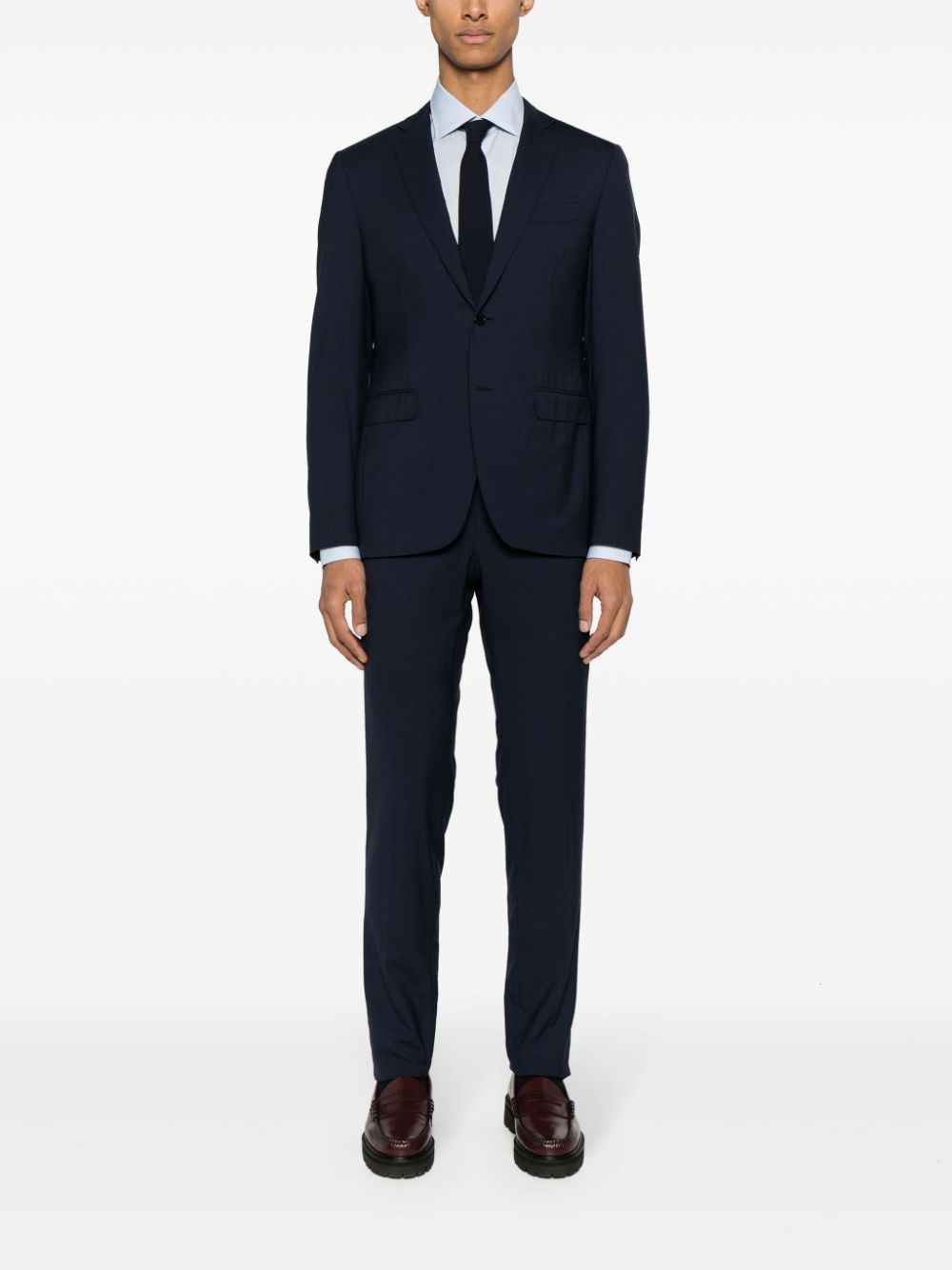 Zegna  spread-collar long-sleeve shirt