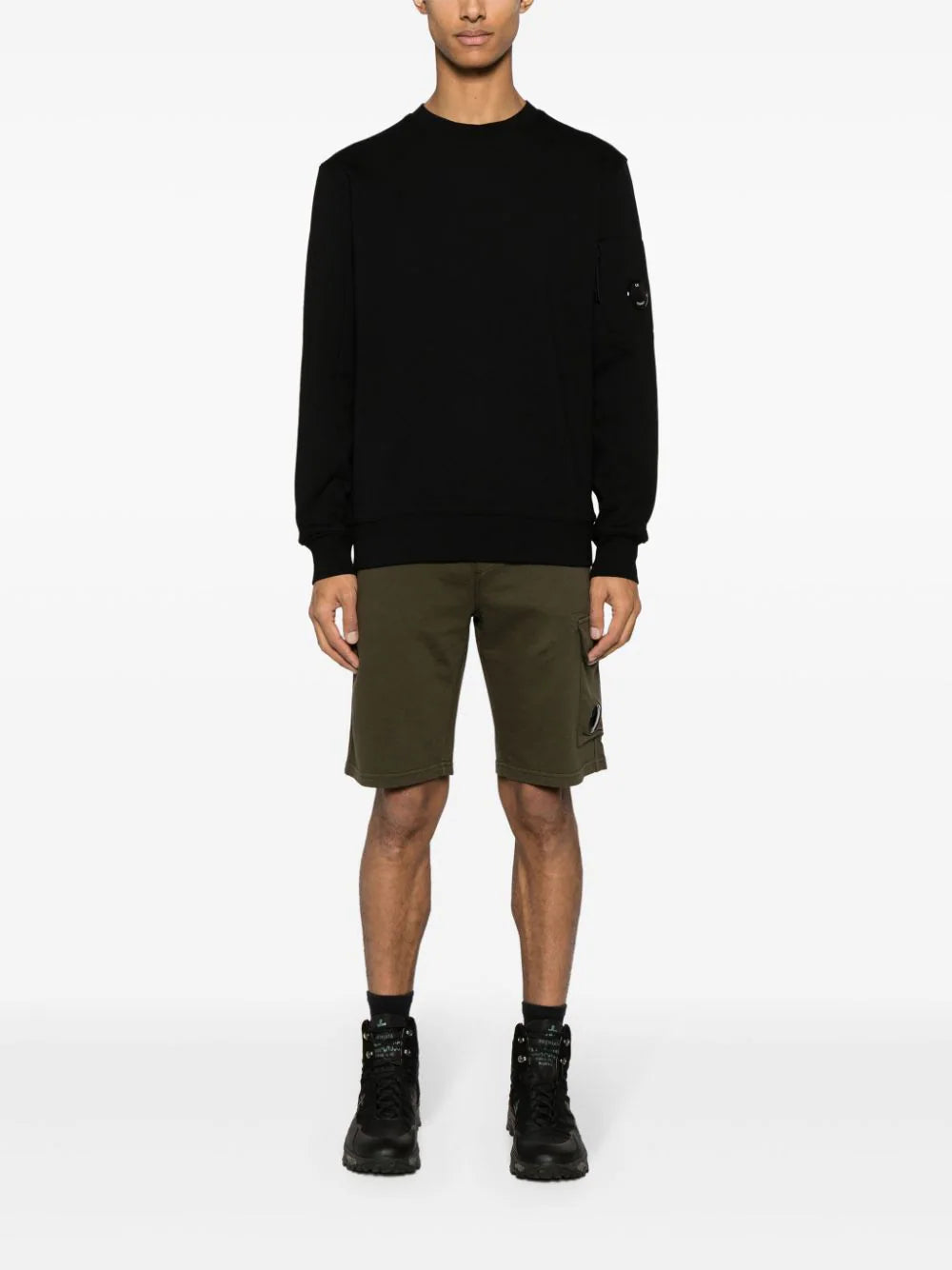 C.P. Company  Lens-detailed cotton sweatshirt