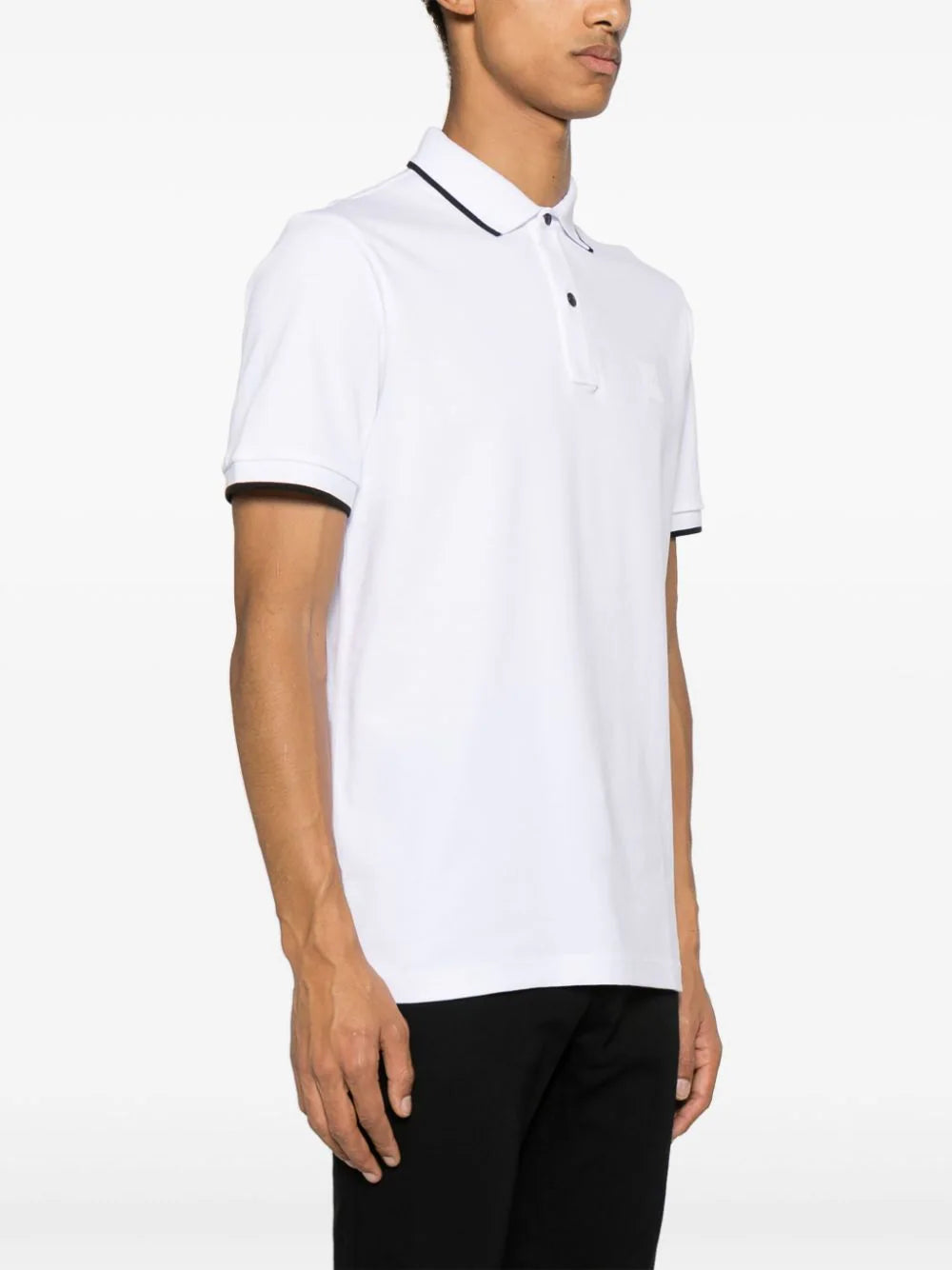 BOSS piqué polo shirt