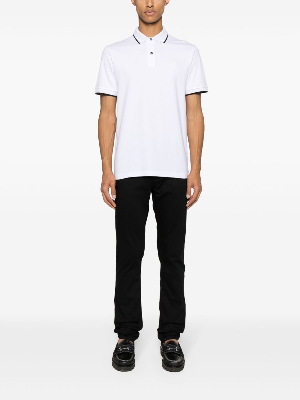 BOSS mid-rise slim-fit jeans