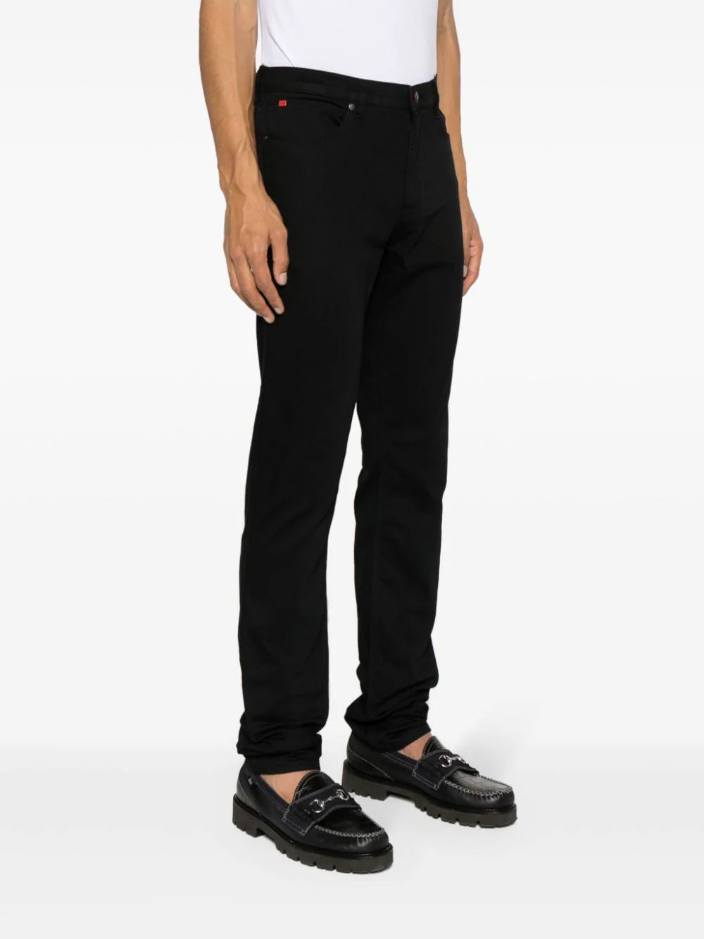 BOSS  mid-rise slim-fit jeans
