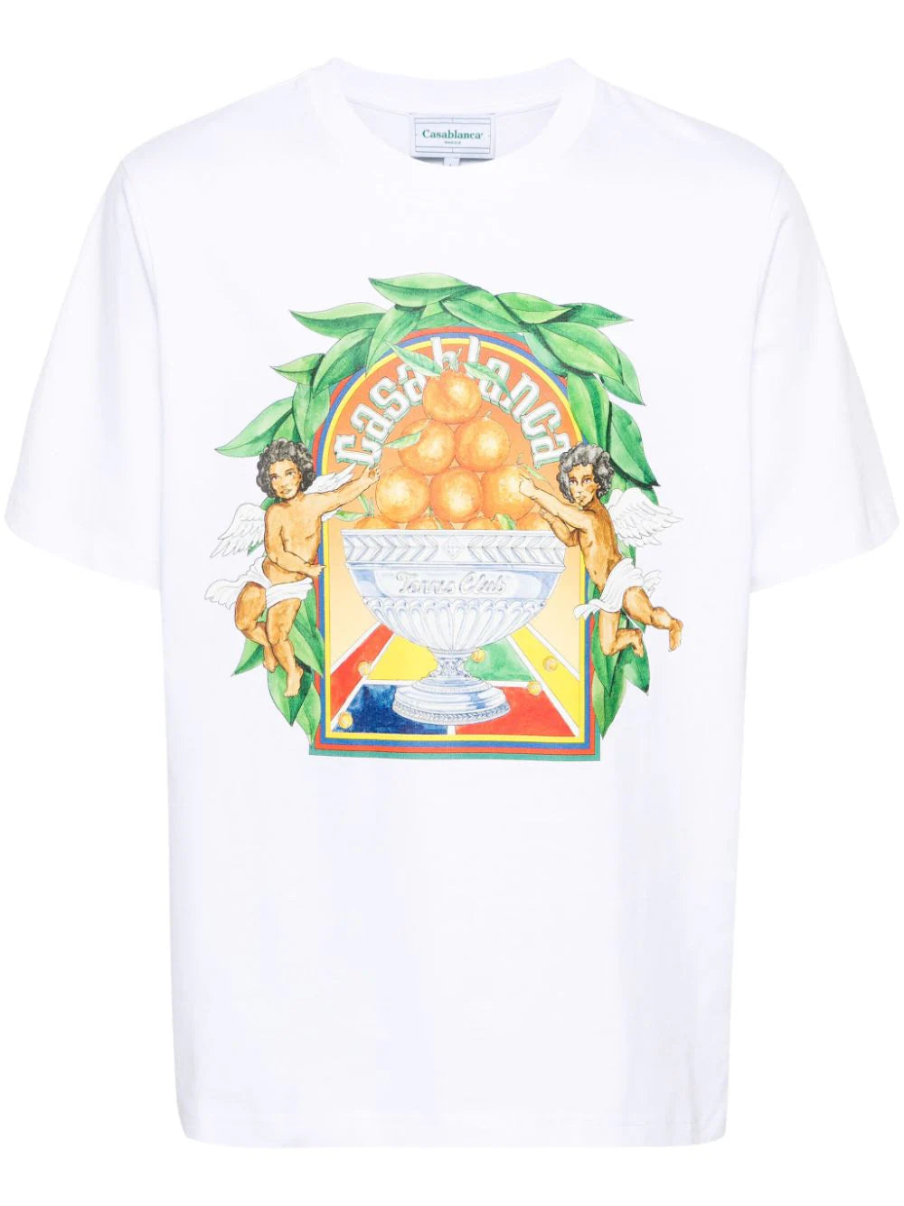 Casablanca  logo-print organic cotton T-shirt