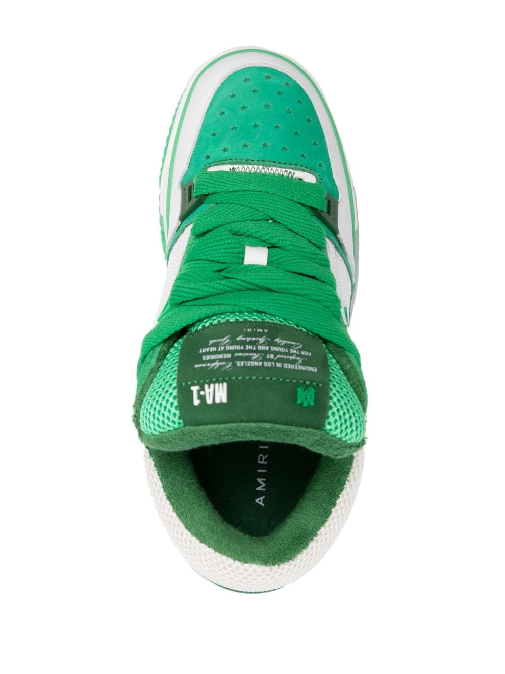 AMIRI MA-1 panelled leather sneakers
