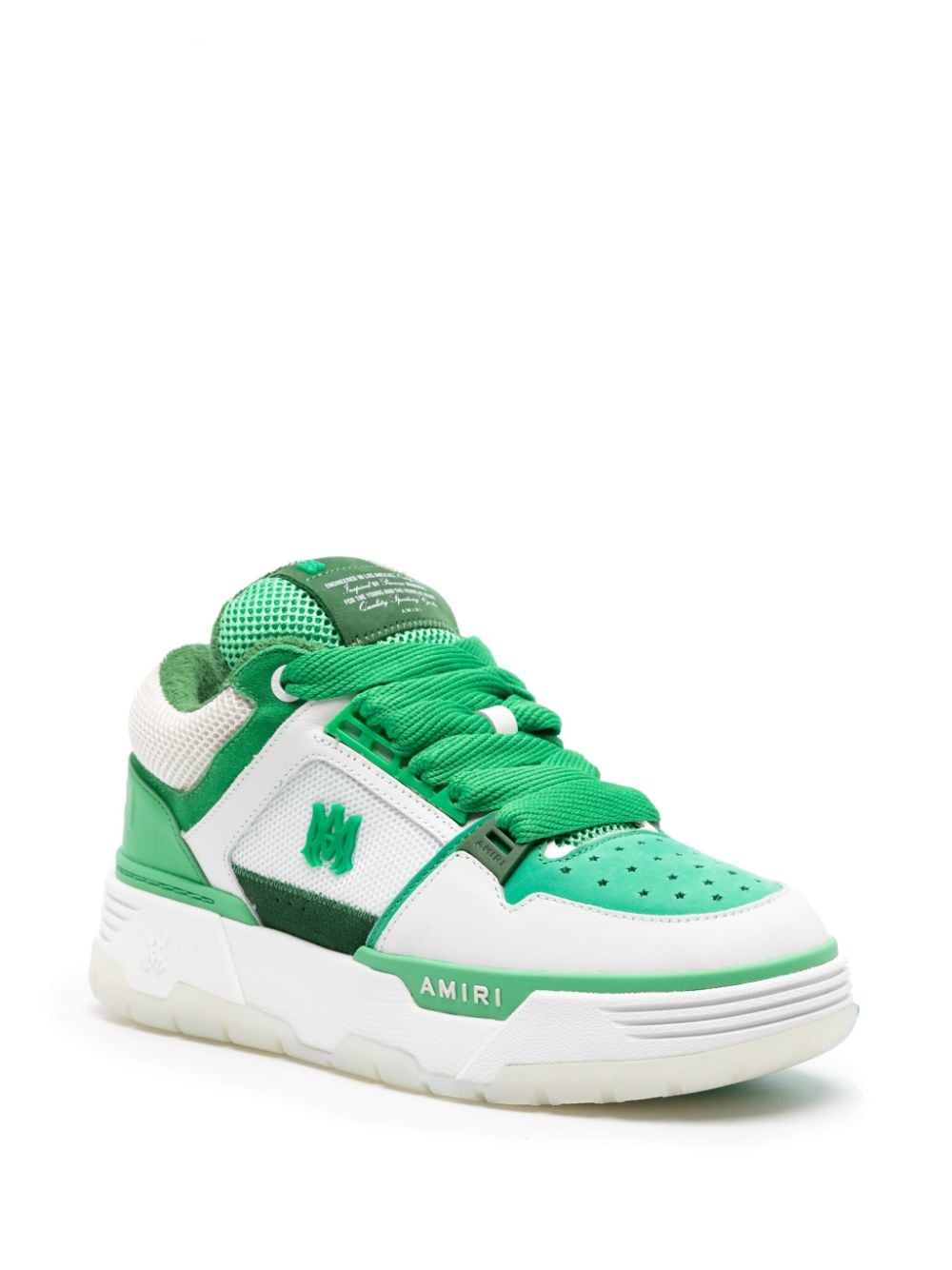 AMIRI MA-1 panelled leather sneakers