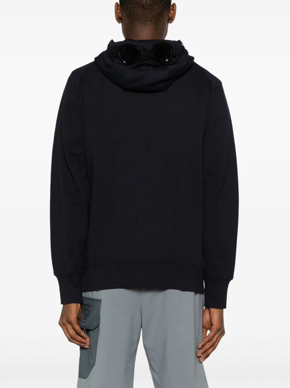 C.P. Company  Goggles-detail zipped-up hoodie