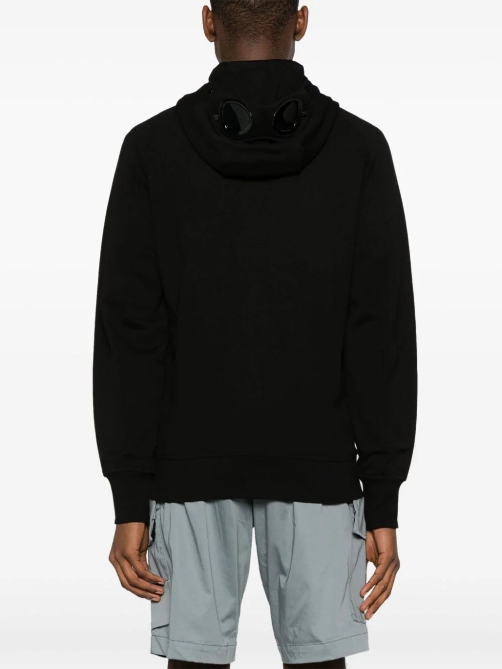 C.P. Company Goggles-detail zipped-up hoodie