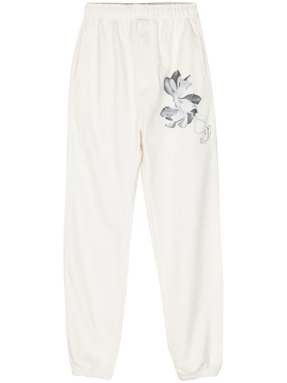 Y-3  x Adidas floral-print track pants
