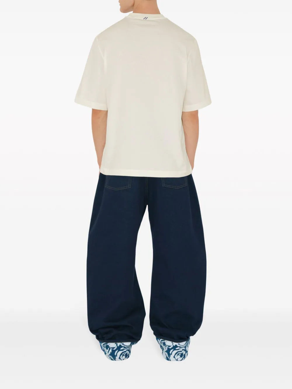 Burberry EKD logo-patch cotton T-shirt