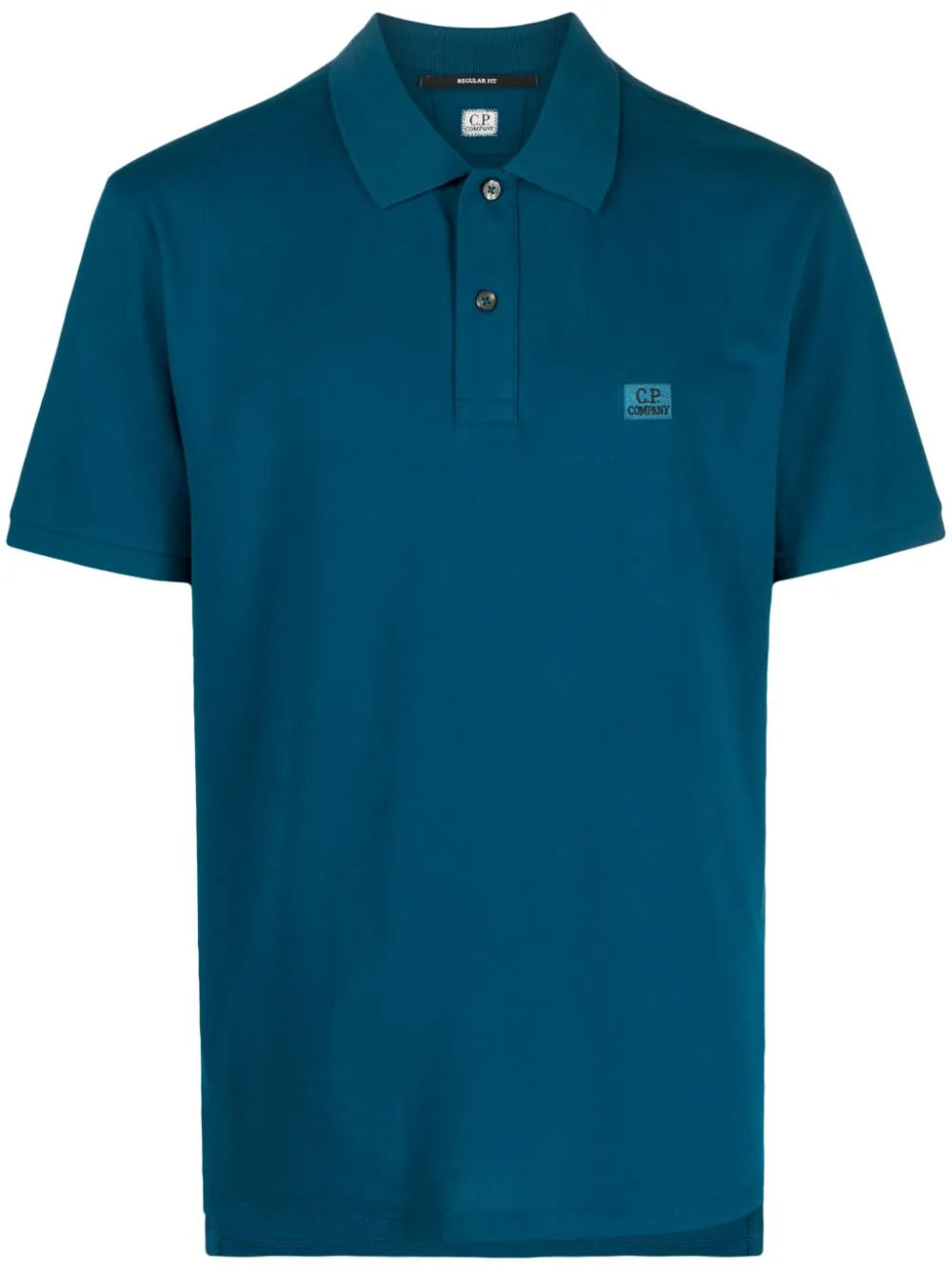 C.P. Company  logo-embroidered piqué polo shirt