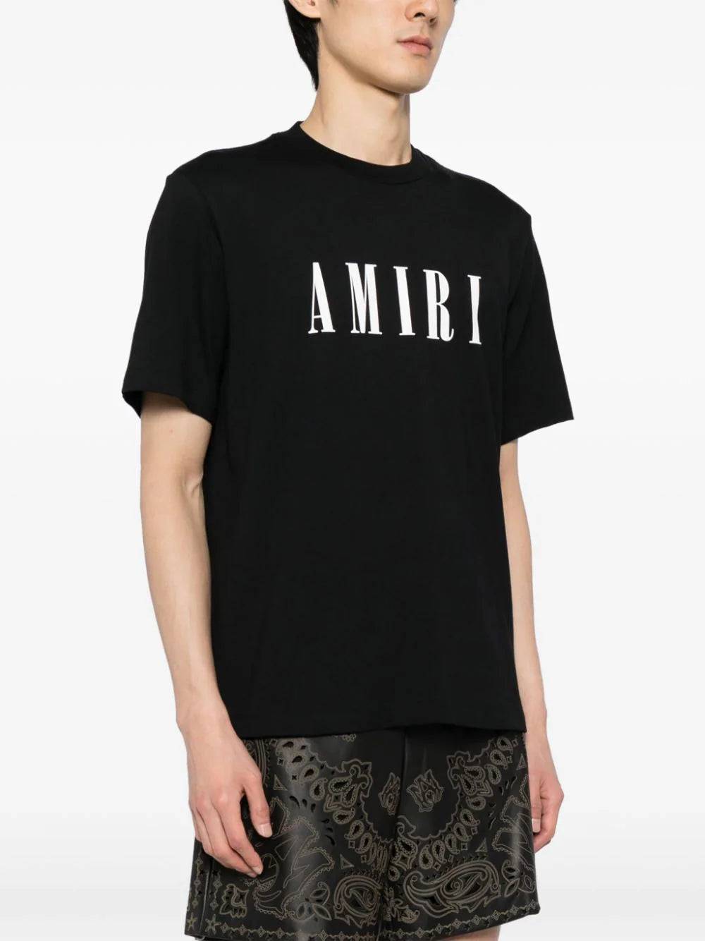 AMIRI  logo-print cotton T-shirt