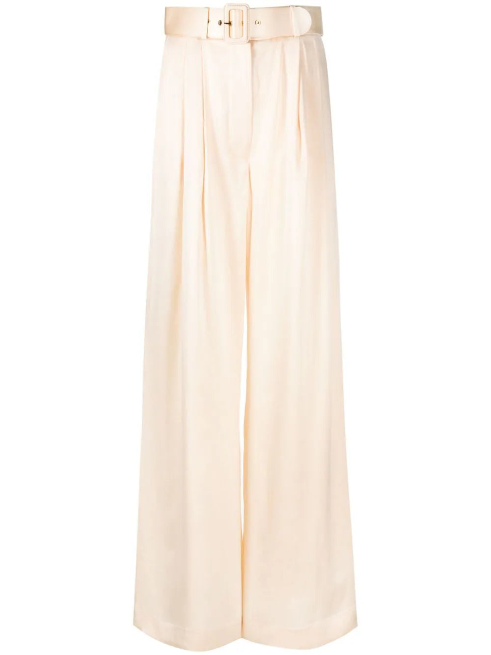 ZIMMERMANN  belted silk palazzo pants
