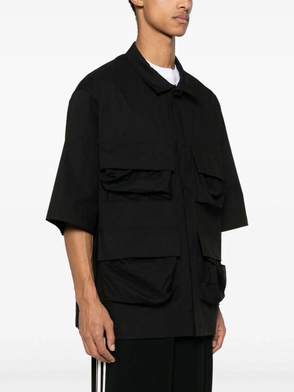 Y-3  logo-print shirt