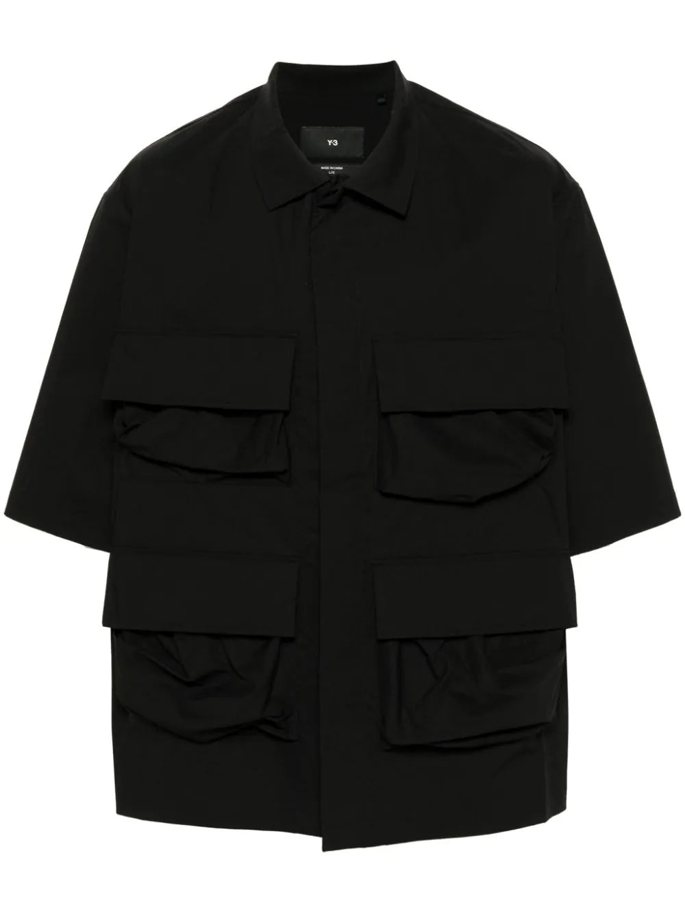 Y-3  logo-print shirt