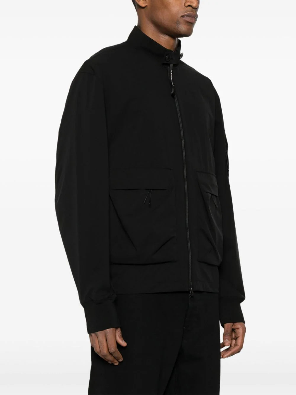 C.P. Company  Lens-appliqué bomber jacket