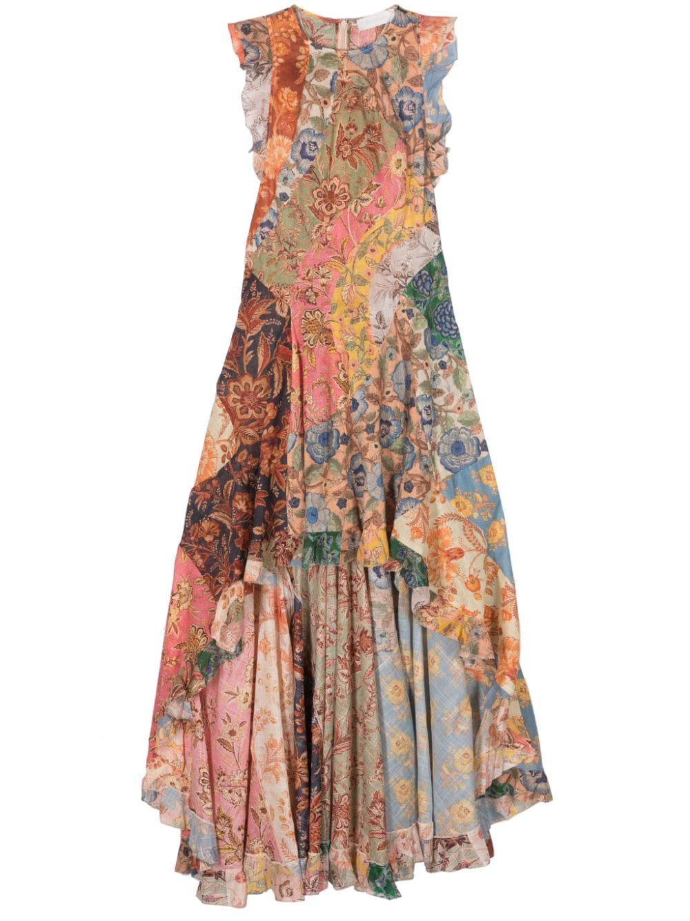 ZIMMERMANN  Junie floral-print cotton midi dress