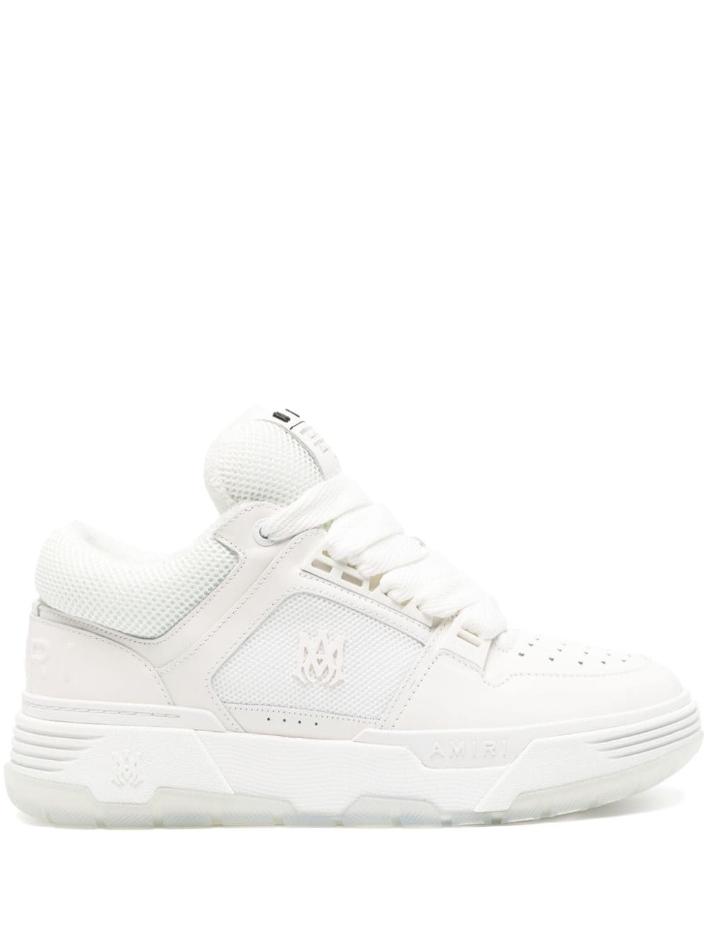 AMIRI MA-1 leather-trim mesh sneakers