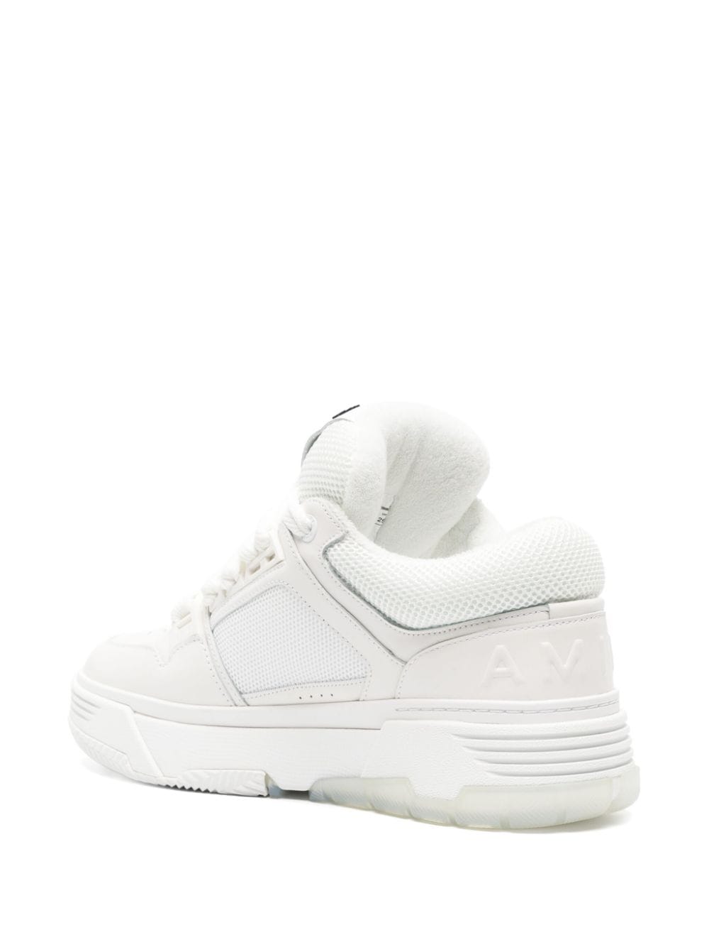AMIRI MA-1 leather-trim mesh sneakers