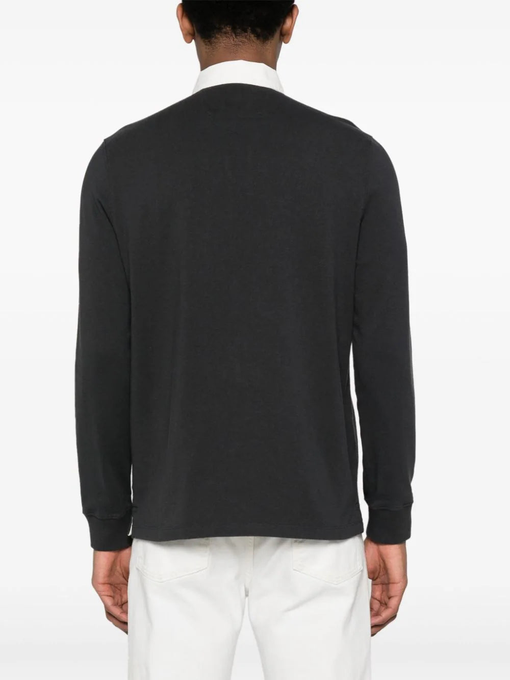 Boggi Milano embroidered-logo cotton polo shirt
