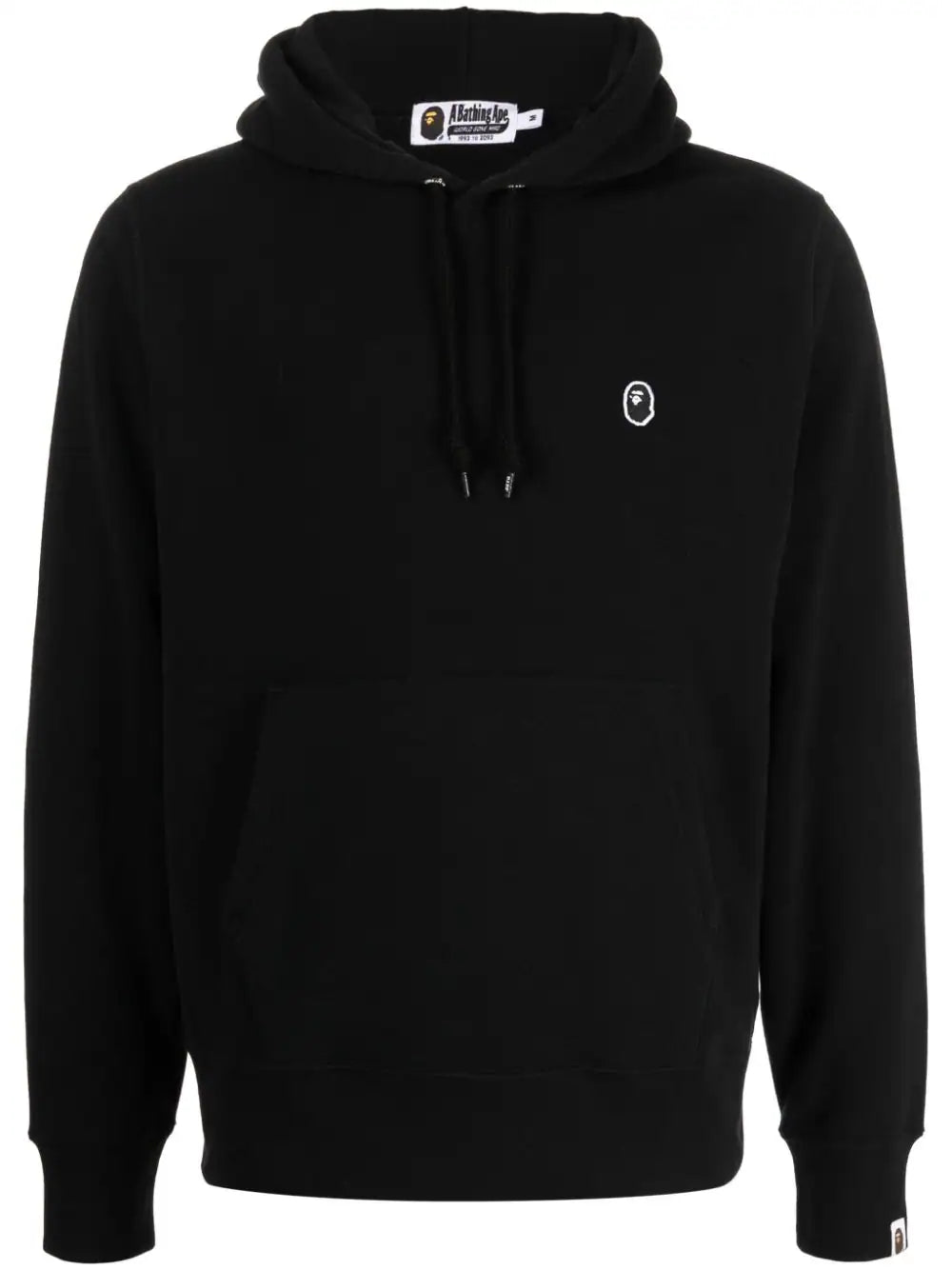 A BATHING APE®  logo-appliqué jersey hoodie