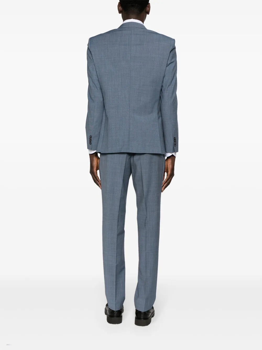 BOSS single-breasted gabardine suit