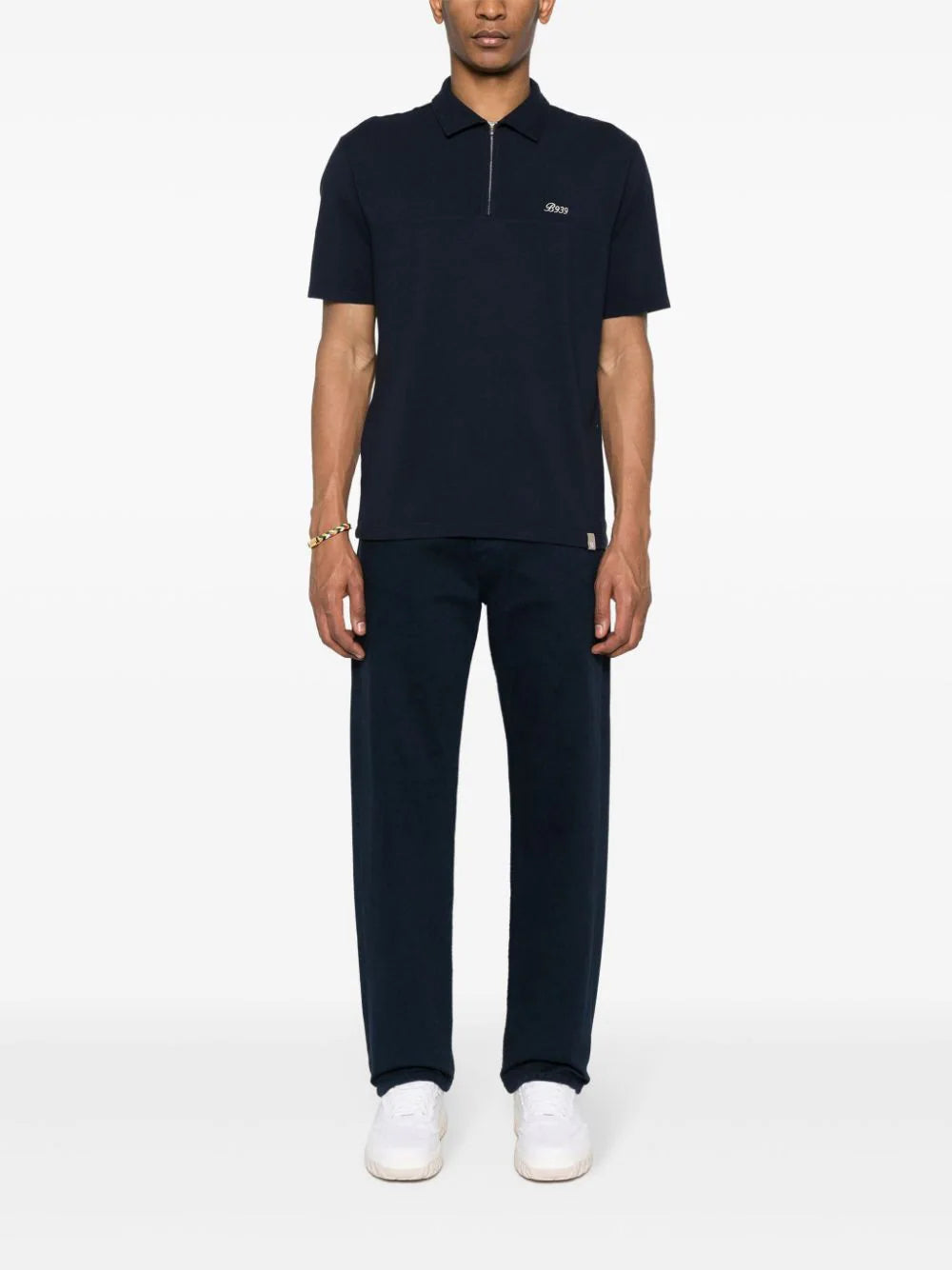 Boggi Milano embroidered-logo polo shirt