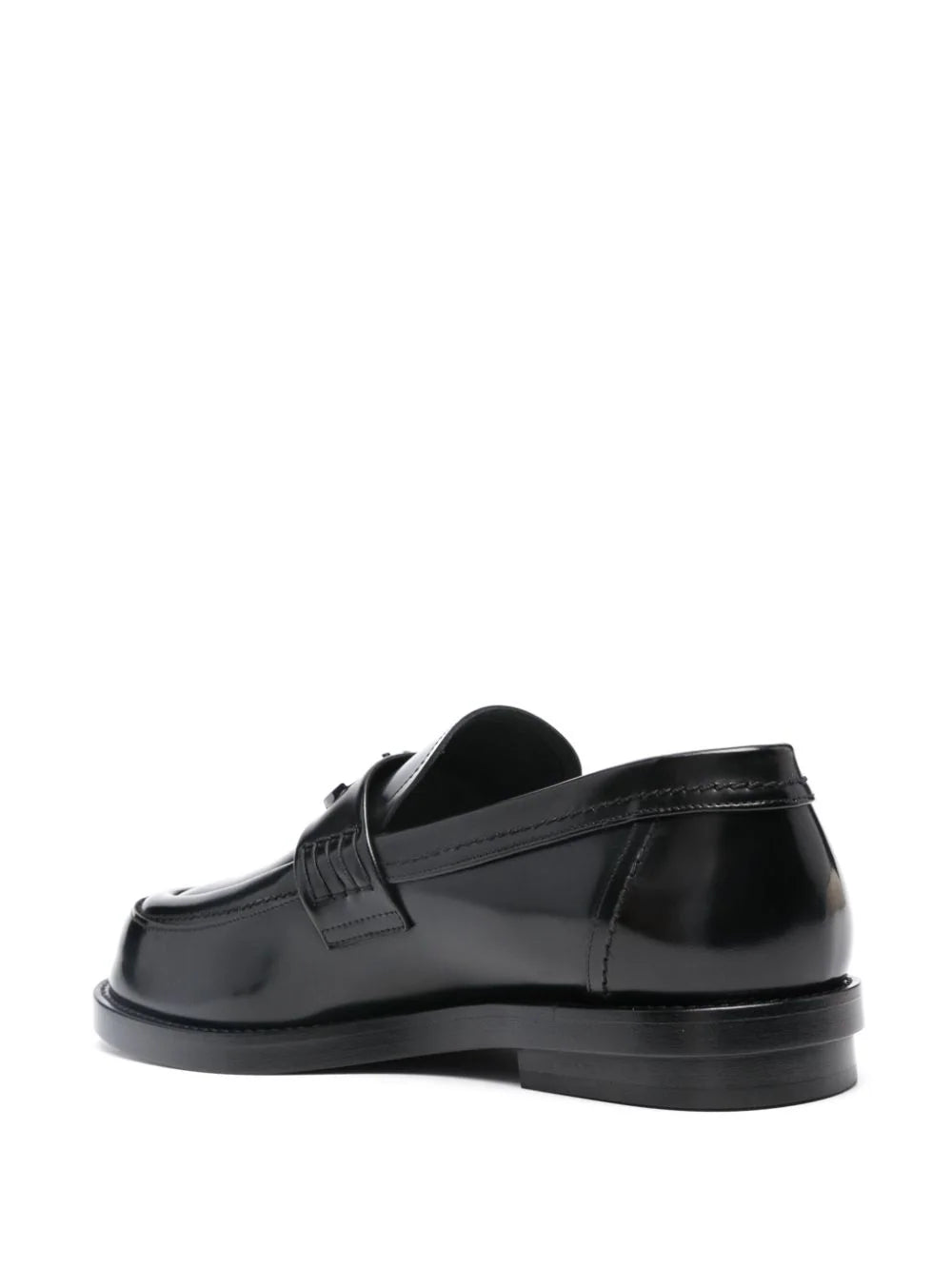 Alexander McQueen  logo-plaque leather loafers