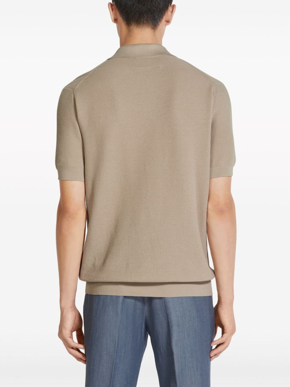 Zegna  cotton polo shirt